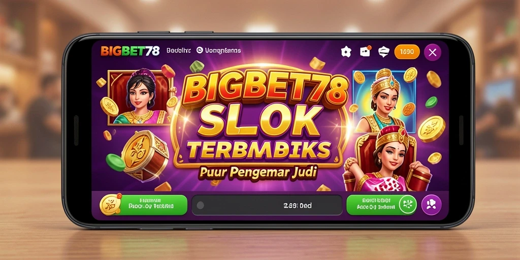 Screenshot gameplay BIGBET78 dengan berbagai tema slot menarik.