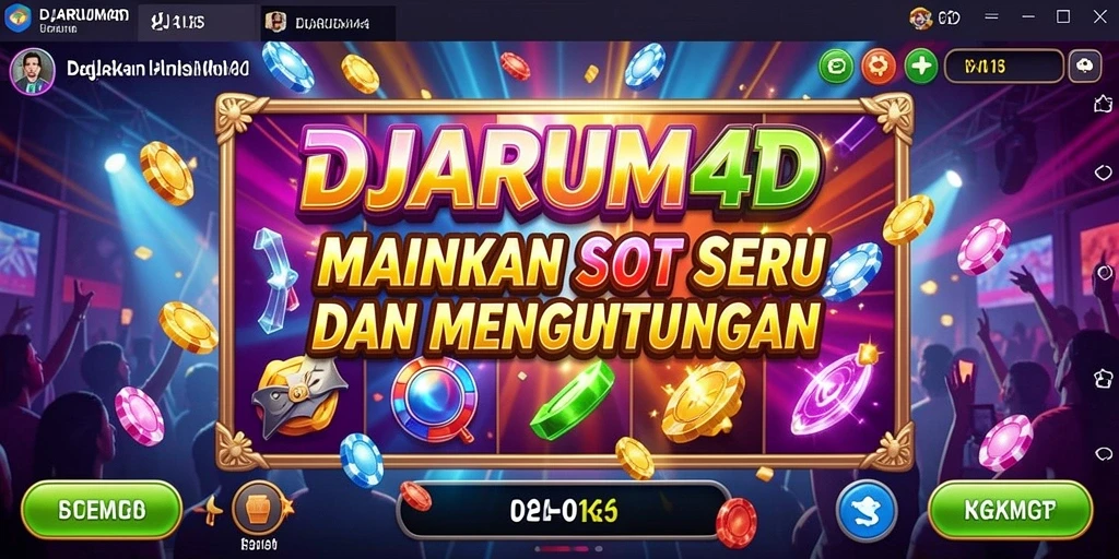 Tampilan gameplay seru dari DJARUM4D yang memikat.