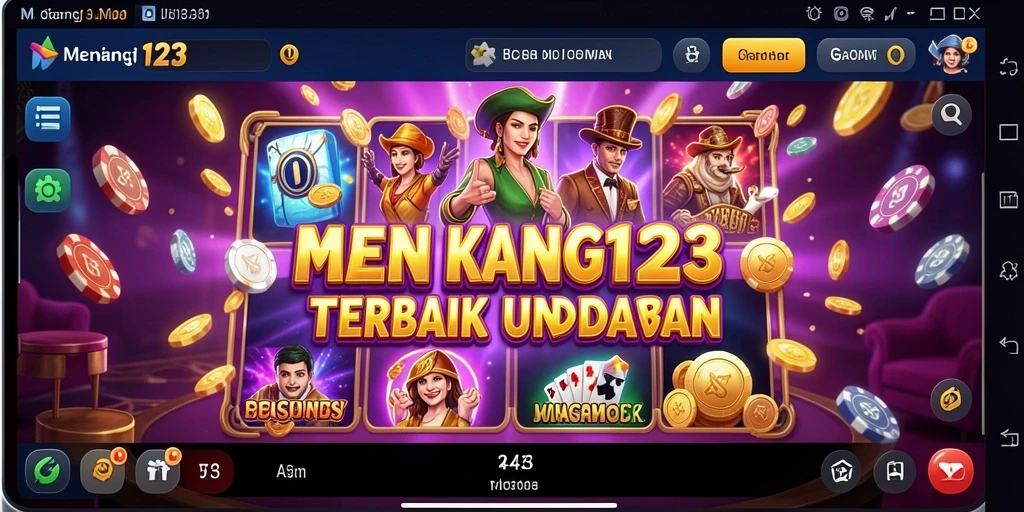 Screenshot gameplay Kasino MENANG123 yang menarik dan interaktif.