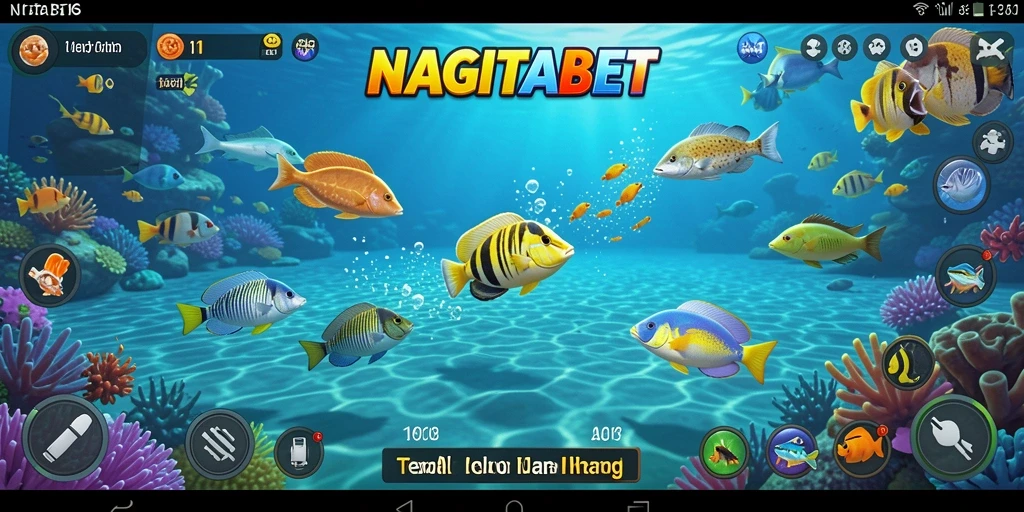Tampilkan gameplay seru Tembak Ikan di NAGITABET.