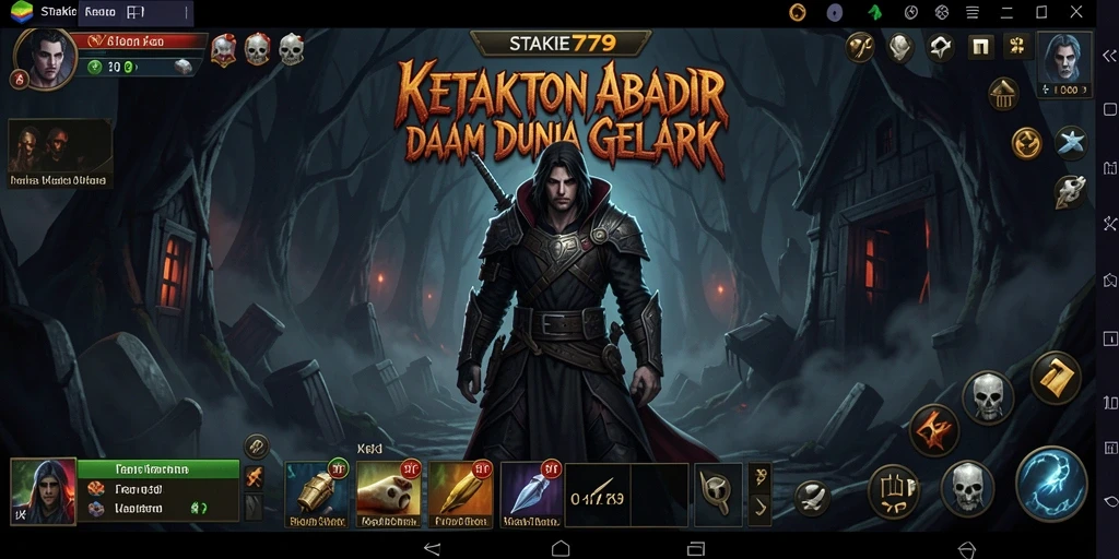 Gameplay STAKE779 menampilkan suasana horror yang menegangkan.